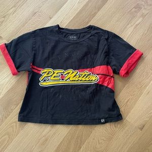 P.E Nation cropped t-shirt Size S